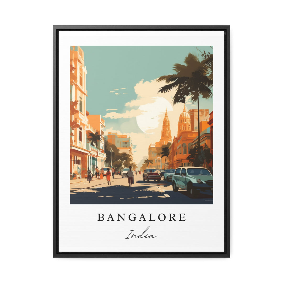 Bangalore Wall Art - Modern India Art