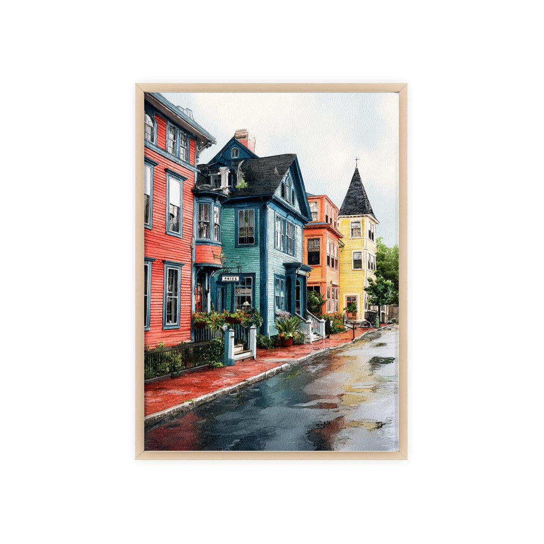 Newport, Rhode Island – Watercolor Art Print