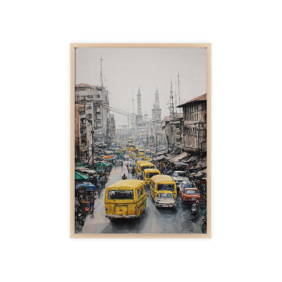 Lagos, Nigeria – Watercolor Art Print