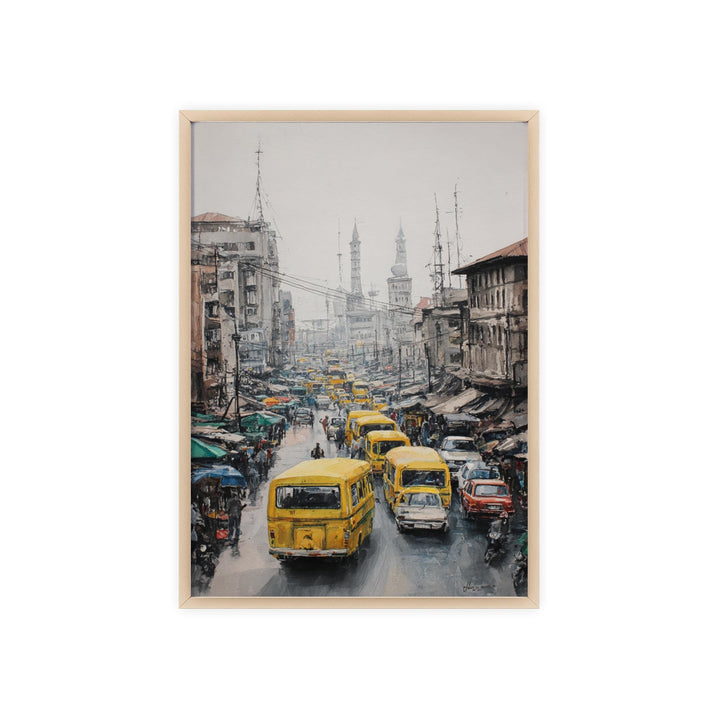Lagos, Nigeria – Watercolor Art Print