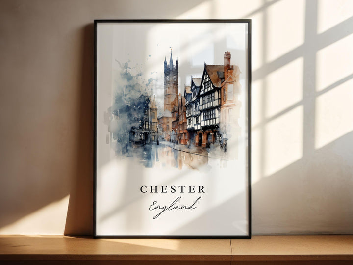 Chester England Wall Art - UK Print