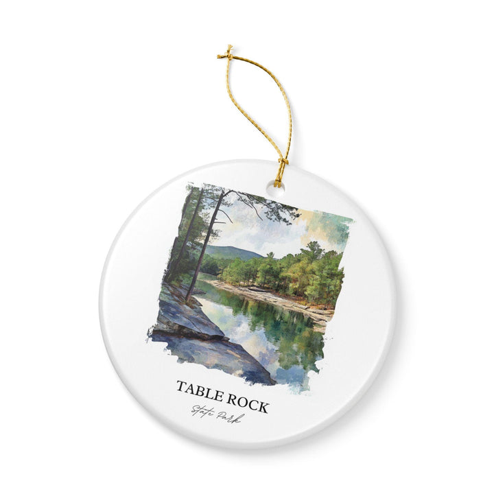 Table Rock State Park Ornament: Unique Pickens SC Souvenir, Table Rock State Park Xmas Decor, and Authentic Table Rock SC Gift