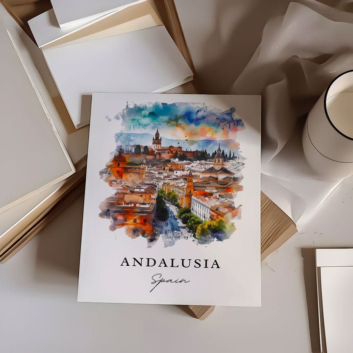 Andalusia Wall Art - Spain Print