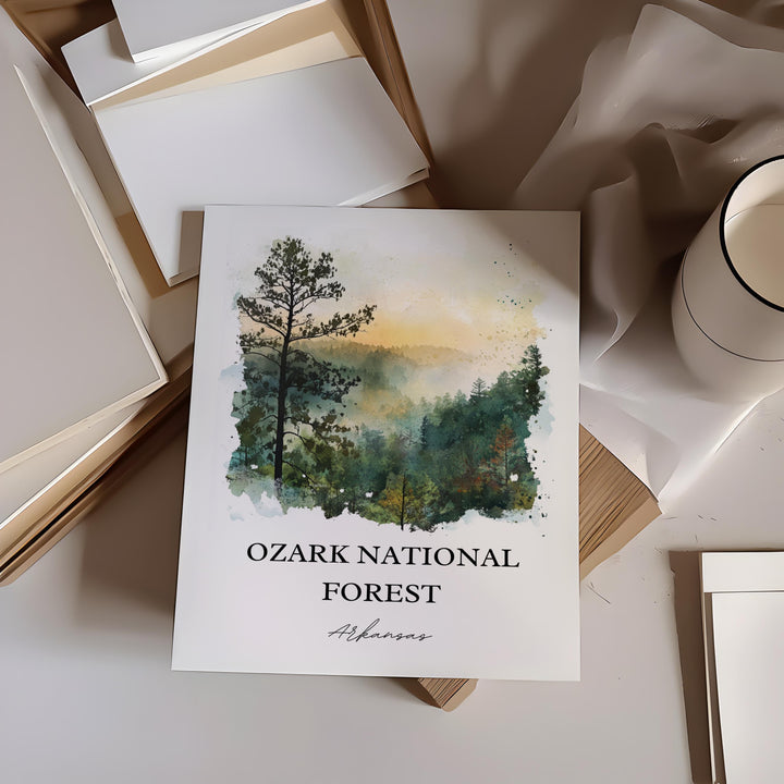 Ozarks Wall Art - Arkansas Print