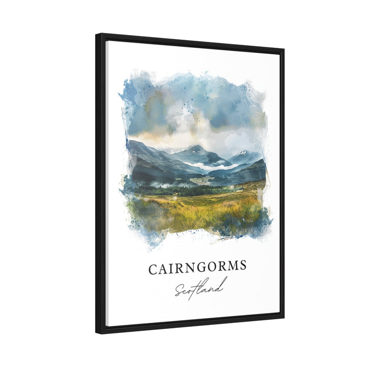 Cairngorms, Scotland – Watercolor Art Print