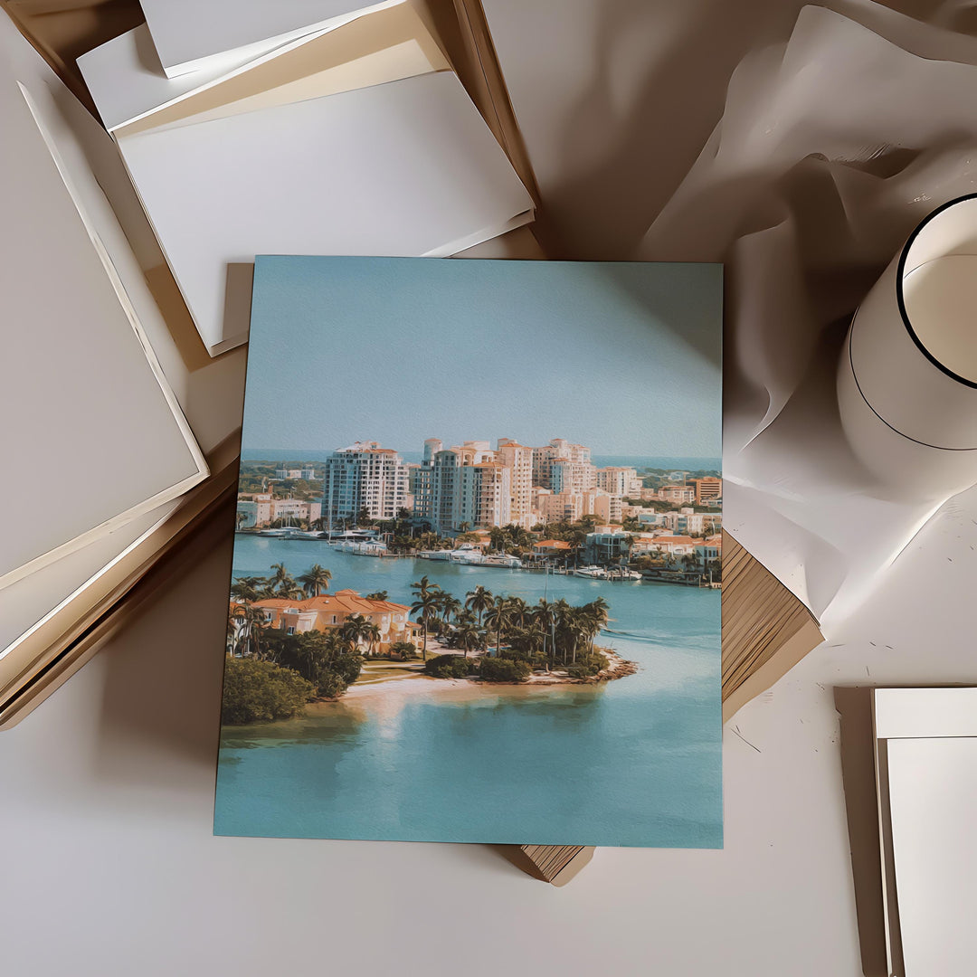 Sarasota, USA – Watercolor Art Print