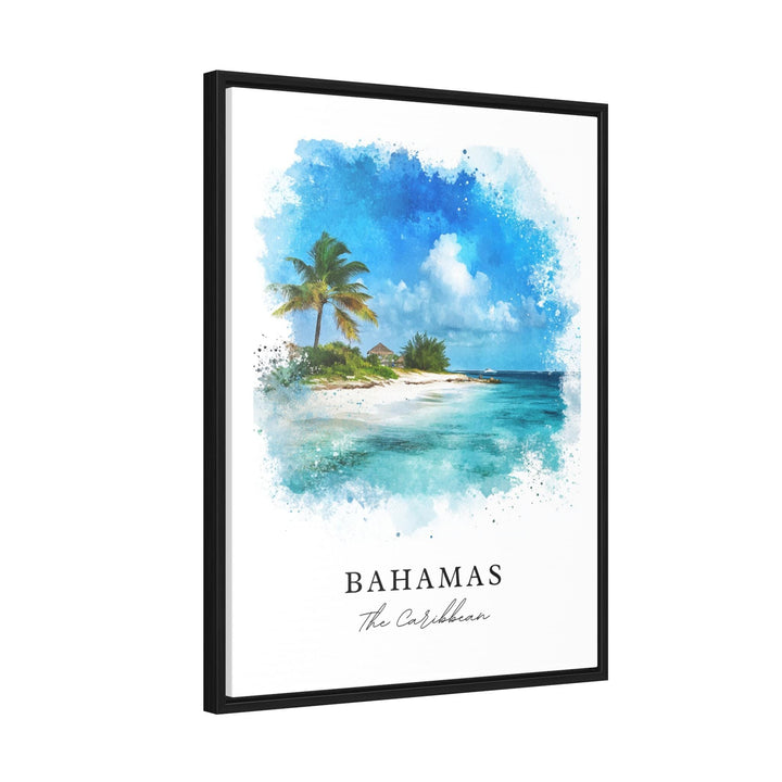 The Bahamas Wall Art - Caribbean Beach Print