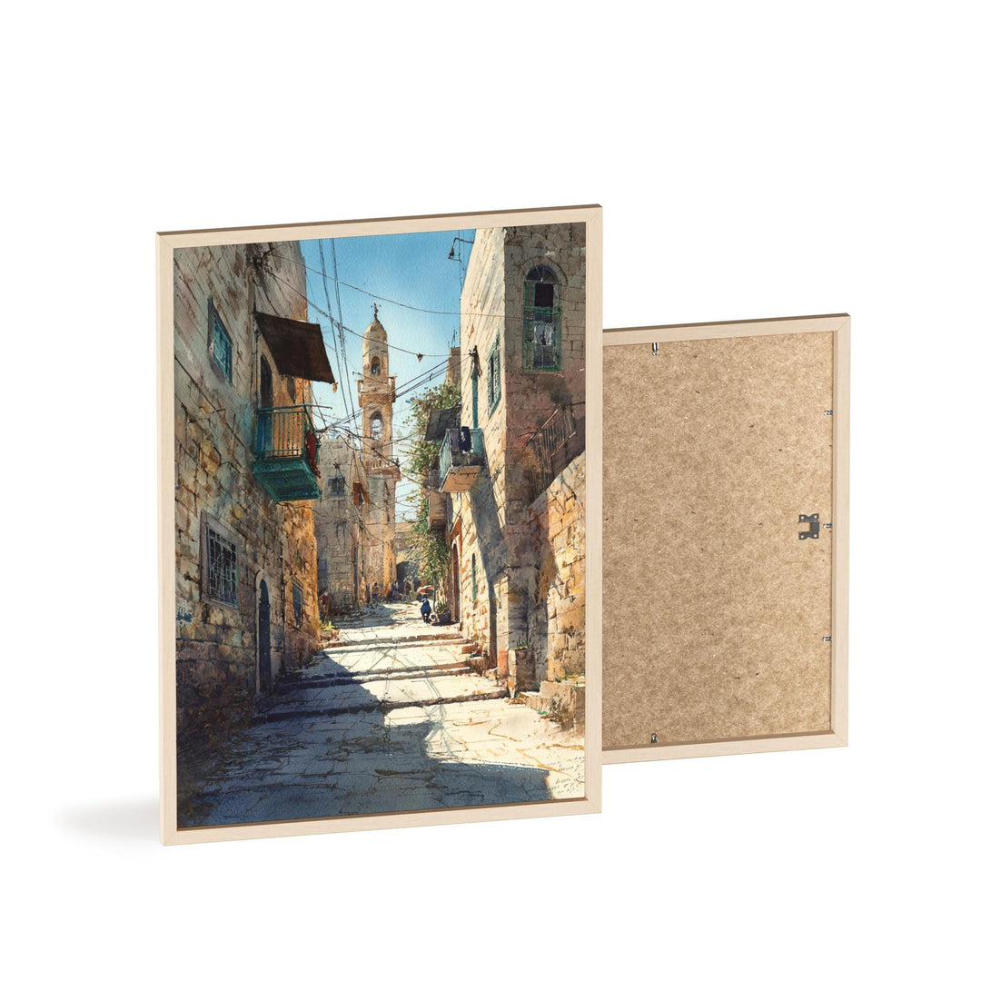 Bethlehem, Palestine – Watercolor Art Print