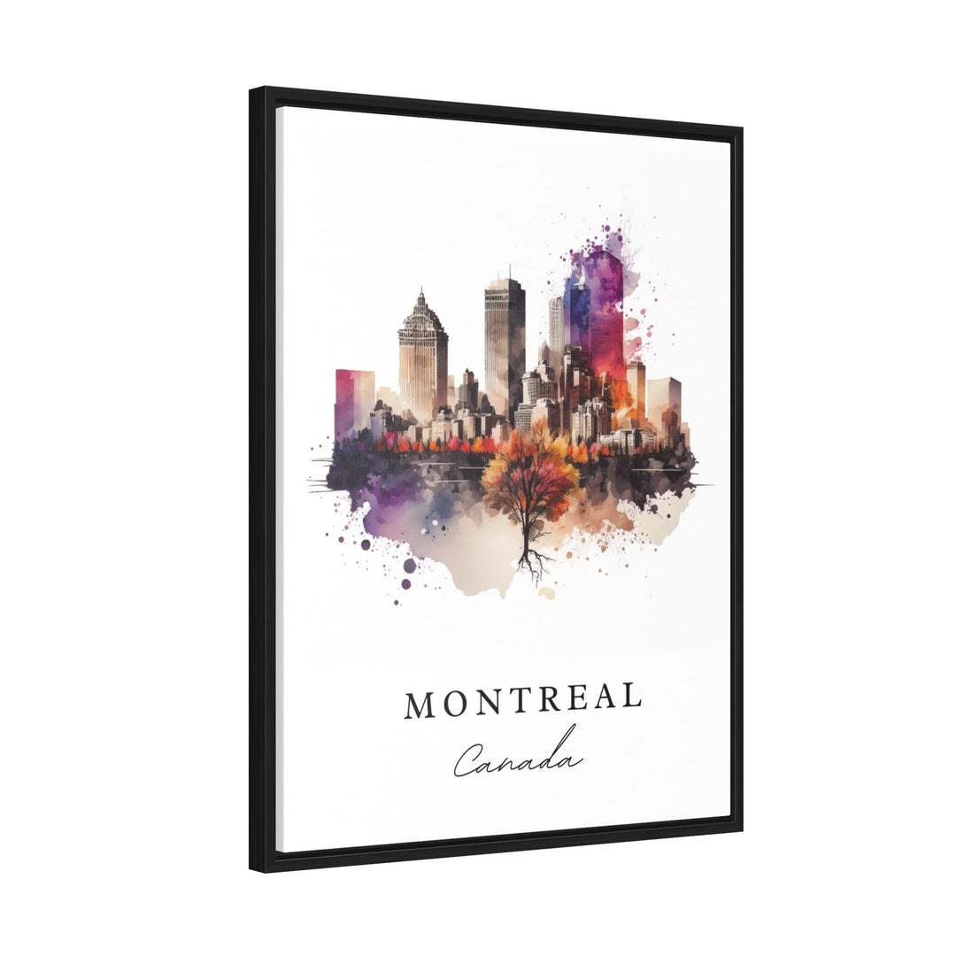 Montreal Canada wall art - Canada, Montreal poster print, Wedding gift, Birthday present, Custom Text, Perfect Gift