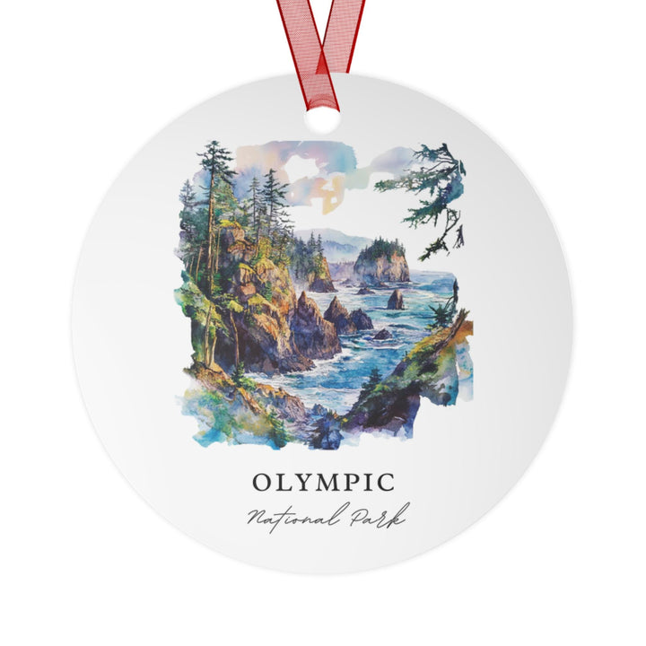 Olympic National Park Ornament: Unique Olympic National Park Souvenir, Olympia WA Xmas Decor, and Olympia WA Gift