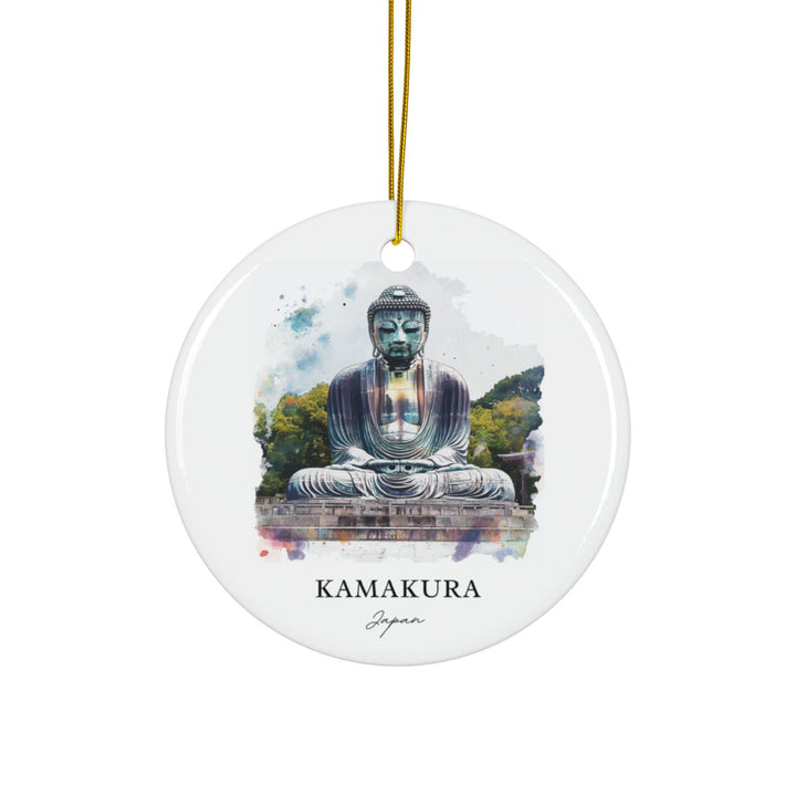 Kamakura Japan Ornament: Unique Kamakura Souvenir, Kamakura Xmas Decor, and Authentic Kamakura Japan Gift