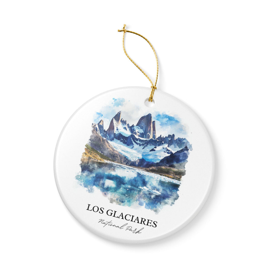 Los Glaciares National Park Ornament: Unique Argentina Souvenir, Argentina Xmas Decor, and Authentic Los Glaciares Gift
