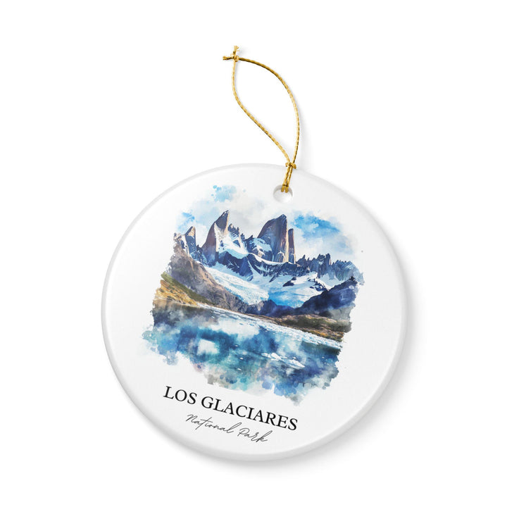 Los Glaciares National Park Ornament: Unique Argentina Souvenir, Argentina Xmas Decor, and Authentic Los Glaciares Gift
