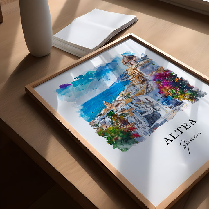 Altea Wall Art - Spain Print