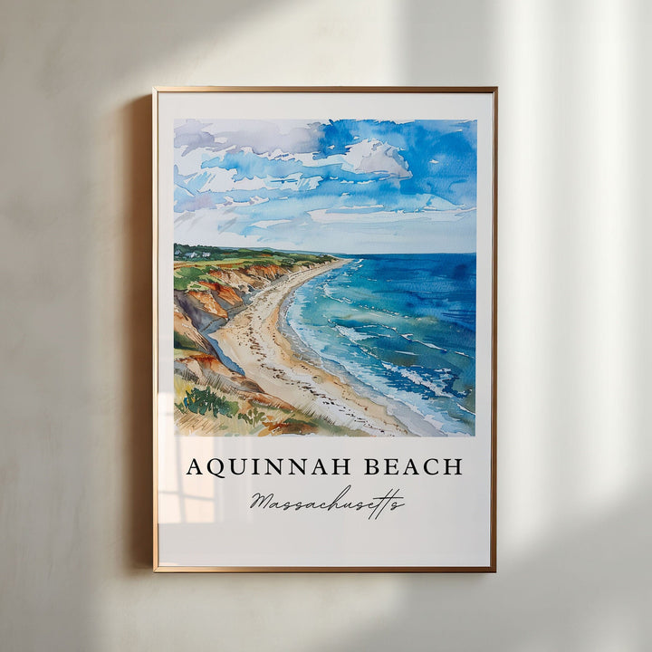 Aquinnah Beach Wall Art - Martha's Vineyard Print