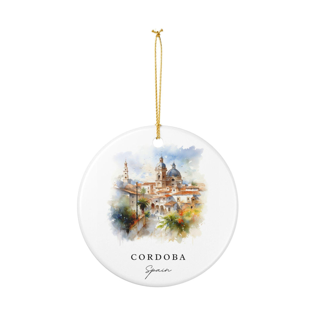 Cordoba, Spain Ornament: Unique Cordoba Spain Souvenir, Spain Xmas Decor, and Authentic Cordoba Spain Gift