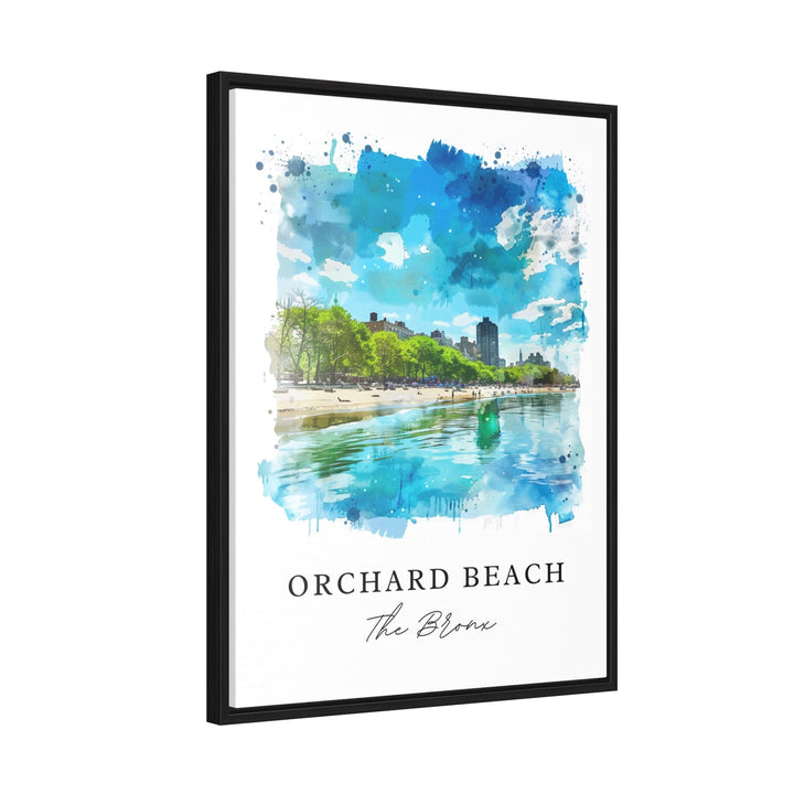 Orchard Beach NYC Art, The Bronx Print, Orchard Beach NY Wall Art, Bronx Gift, Travel Print, Travel Poster, Travel Gift, Housewarming Gift