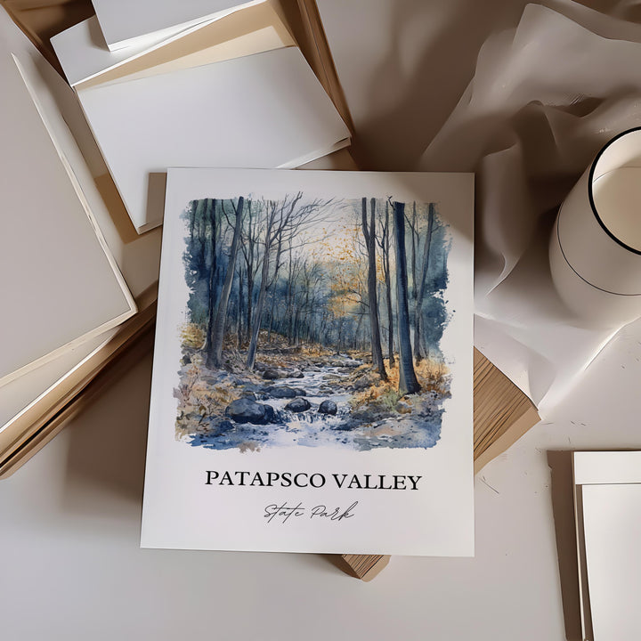 Patapasco Valley Wall Art - Maryland Print