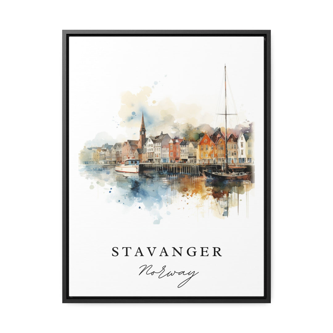 Stavanger Norway wall art - Norway, Stavanger poster, Stavanger Wedding gift, Birthday present, Custom Text, Personalized Gift