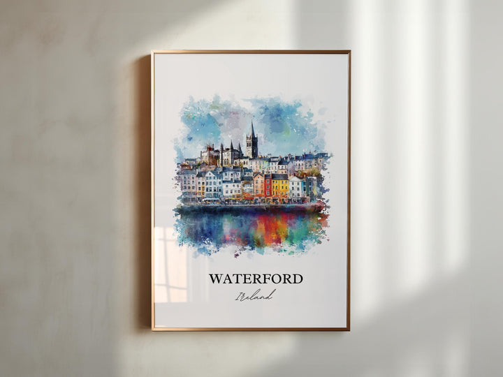 Waterford, Ireland – Watercolor Art Print