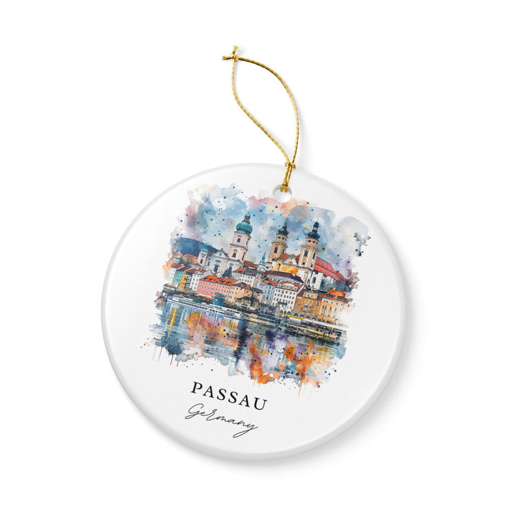 Passau Germany Ornament: Unique Passau Souvenir, Passau Xmas Decor, and Authentic Passau Germany Gift