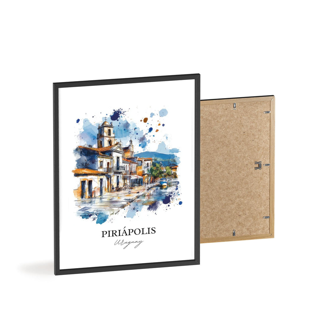 Piriápolis Wall Art, Uruguay Print, Uruguay Watercolor Art, Piriápolis Gift, Travel Print, Travel Poster, Housewarming Gift