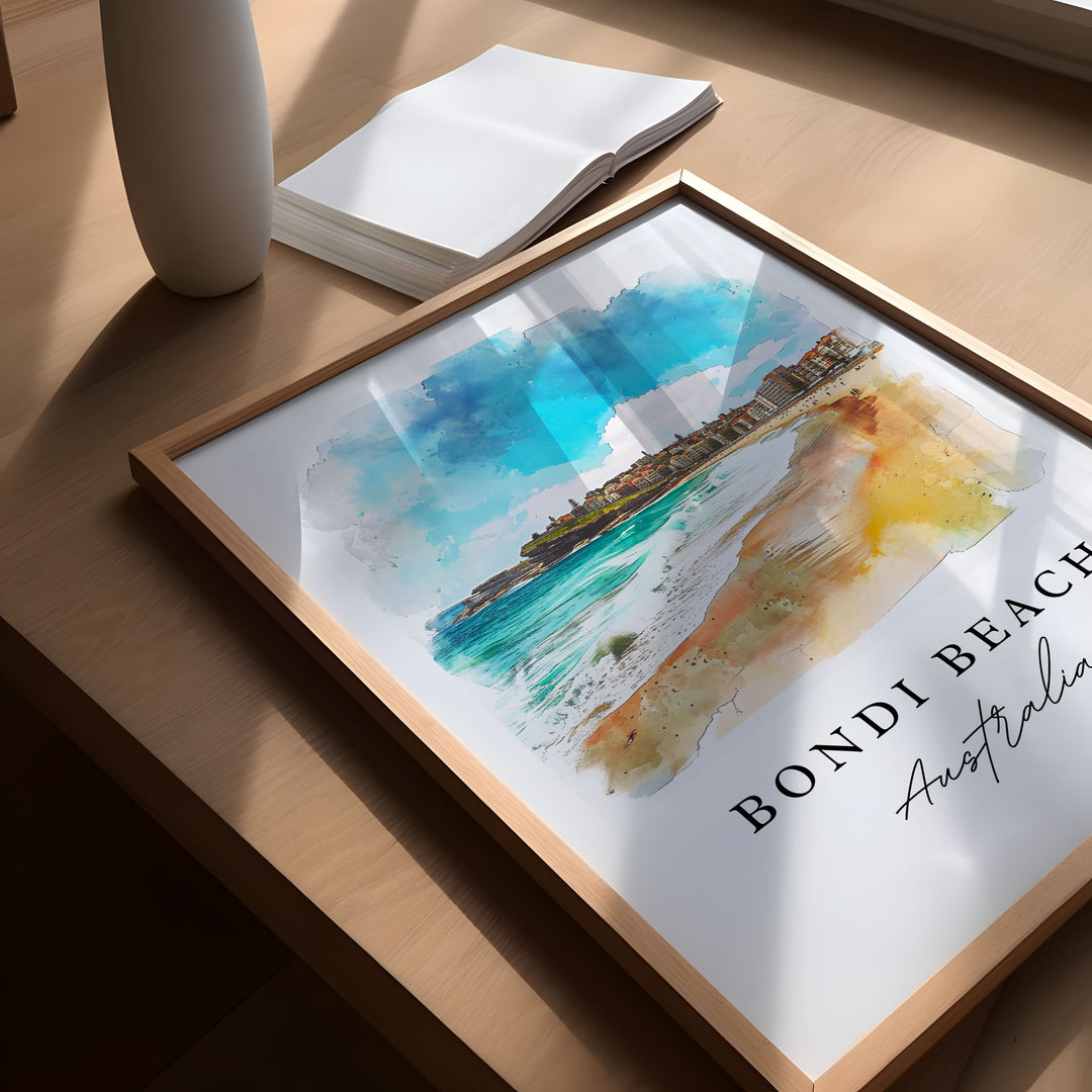 Bondi Beach Wall Art - Australia Print