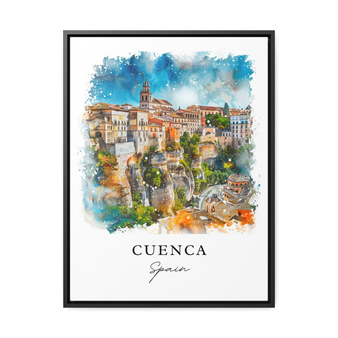 Cuenca Spain Art Print, Cuenca Print, Spain Wall Art, Cuenca Espana Gift, Travel Print, Travel Poster, Travel Gift, Housewarming Gift