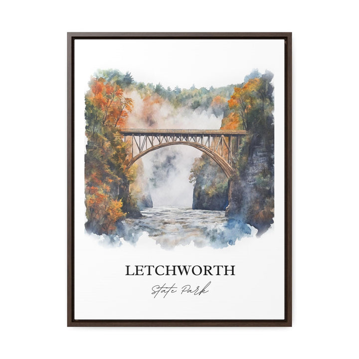 Letchworth State Park Art, Livingston County Print, Genesee River Artwork, Letchworth Gift, Travel Print, Travel Poster, Housewarming Gift