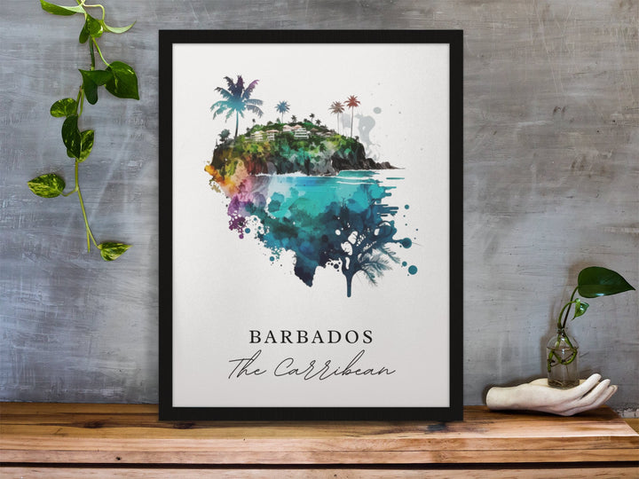 Barbados Wall Art - The Caribbean Print