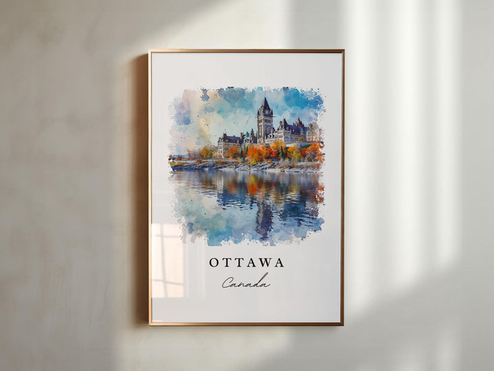 Ottawa Canada wall art - Canada, Ottawa print, Ottawa Wedding gift, Ottawa Birthday present, Custom Text, Perfect Gift