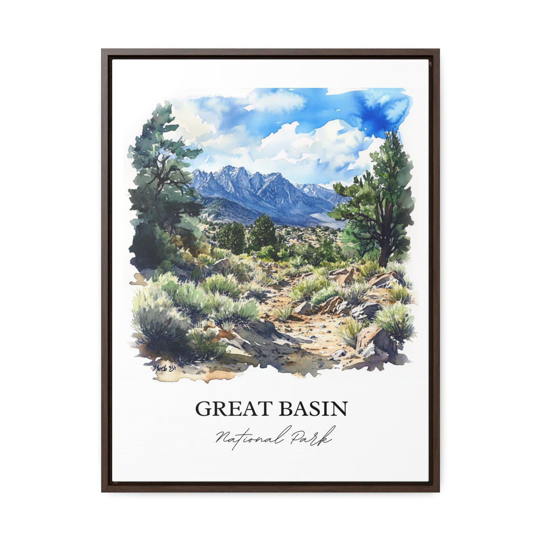 Great Basin National Park Wall Art, Nevada Print, Nevada Watercolor, White Pine County Gift, Travel Print, Travel Poster, Housewarming Gift