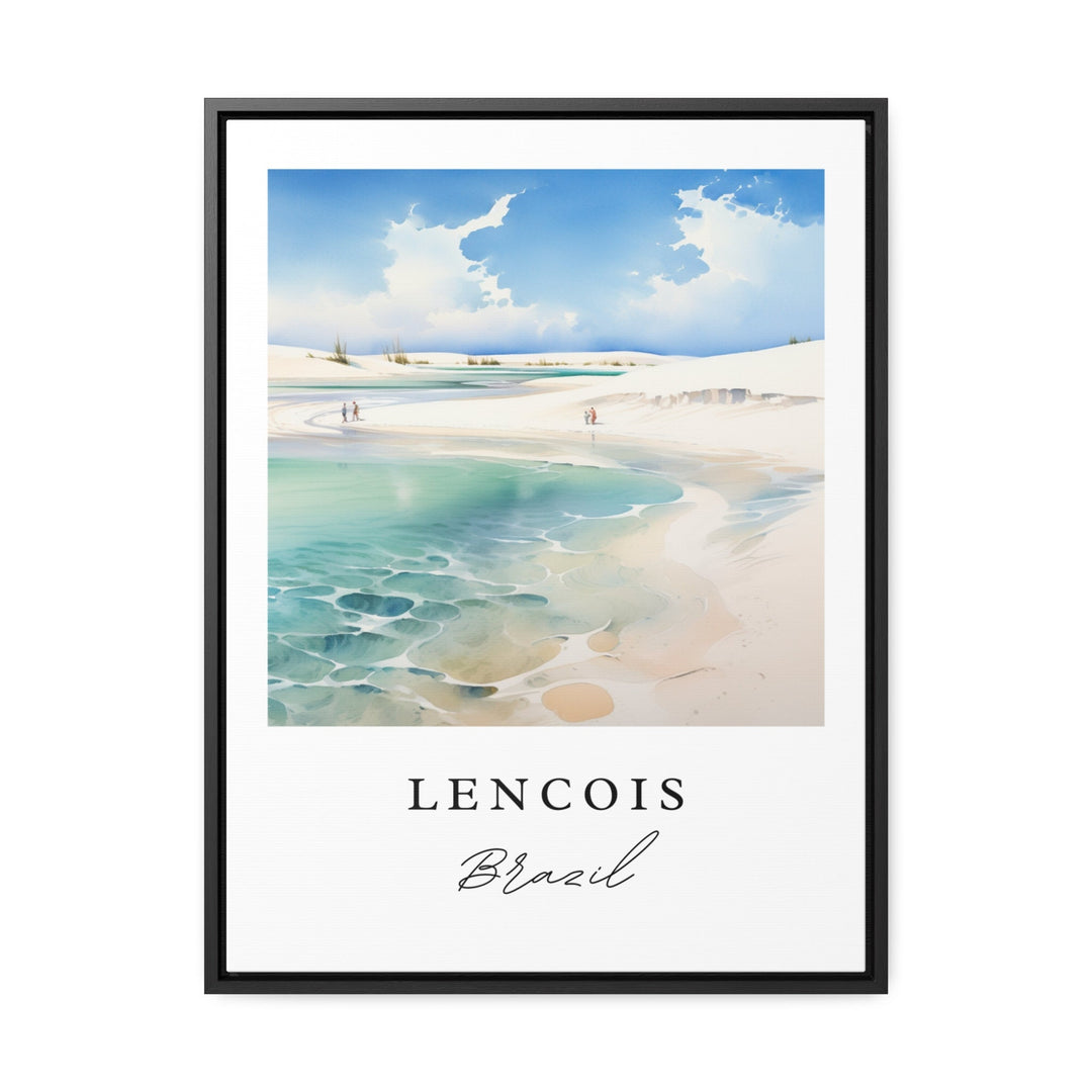 Lencois Brazil wall art - Brazil, Lencois poster print, Lencois Wedding gift, Lencois Birthday present, Custom Text, Perfect Gift