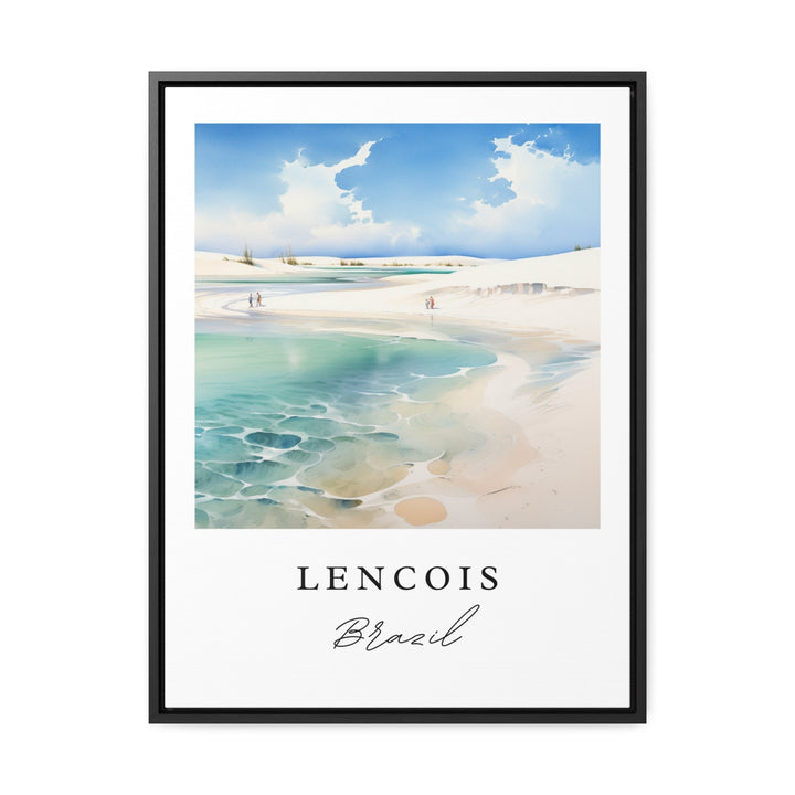 Lencois Brazil wall art - Brazil, Lencois poster print, Lencois Wedding gift, Lencois Birthday present, Custom Text, Perfect Gift