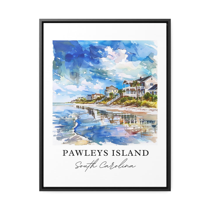 Pawleys Island SC Art, Pawleys Island Print, Pawleys Island Watercolor, Pawleys Island Gift,