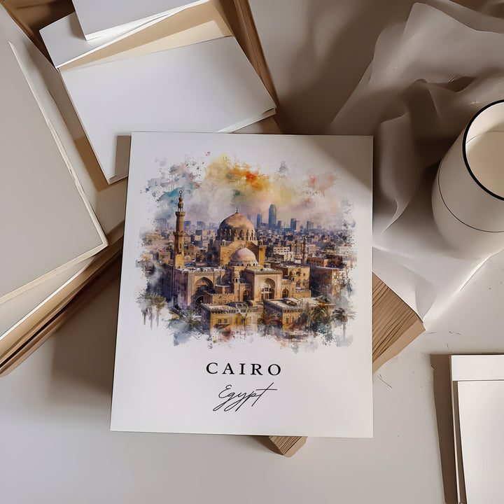 Cairo Wall Art - Egypt Print