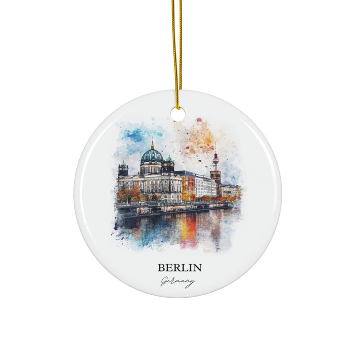 Berlin Germany Ornament: Unique Berlin Souvenir, Berlin Germany Xmas Decor, and Authentic Germany Gift
