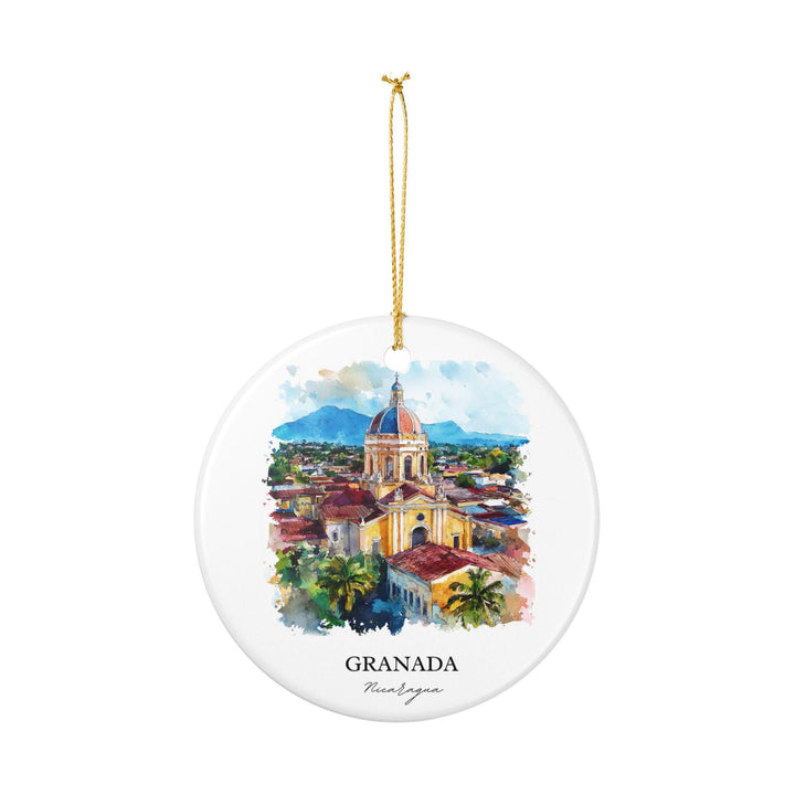 Granada Nicaragua Ornament: Unique Granada Souvenir, Nicaragua Xmas Decor, and Authentic Nicaragua Gift