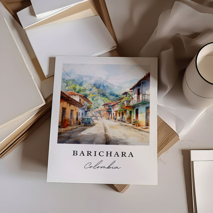 Barichara Wall Art - Columbia Print