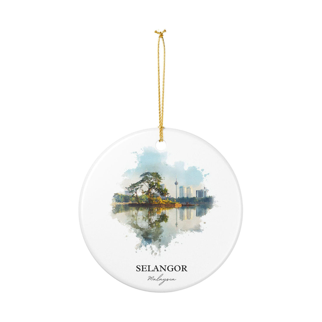 Selangor Ornament: Unique Selangor Malaysia Souvenir, Malaysia Xmas Decor, and Authentic Malaysia Gift