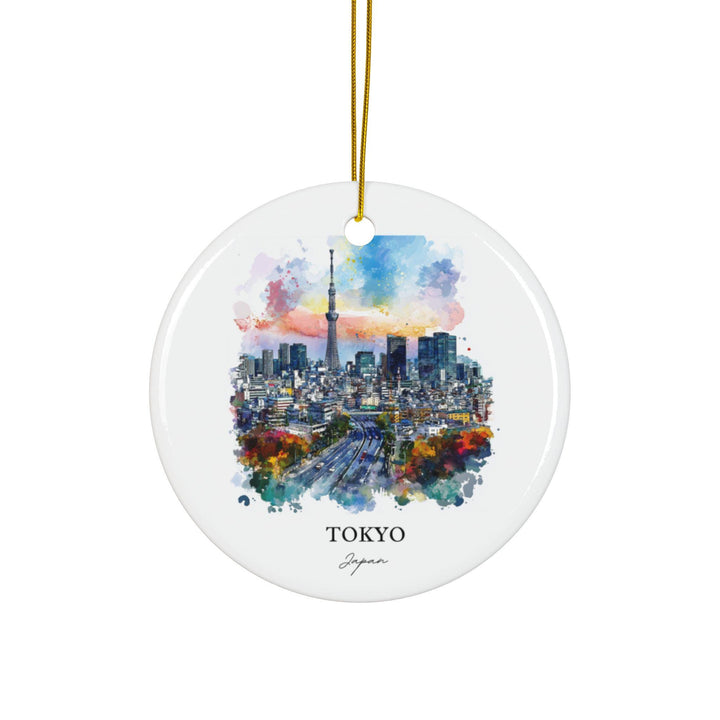 Tokyo Japan Ornament: Unique Tokyo Souvenir, Tokyo Xmas Decor, and Authentic Tokyo Japan Gift