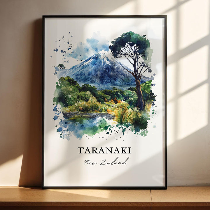 Taranki Wall Art - New Zealand Print