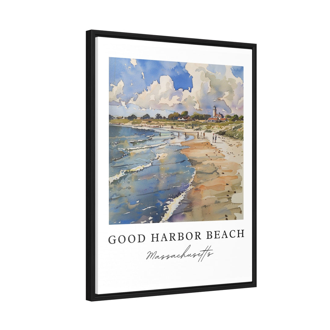 Good Harbor Beach Art, Gloucester MA Print, Gloucester MA Wall Art, Gloucester MA Gift, Travel Poster, Travel Gift, Housewarming Gift