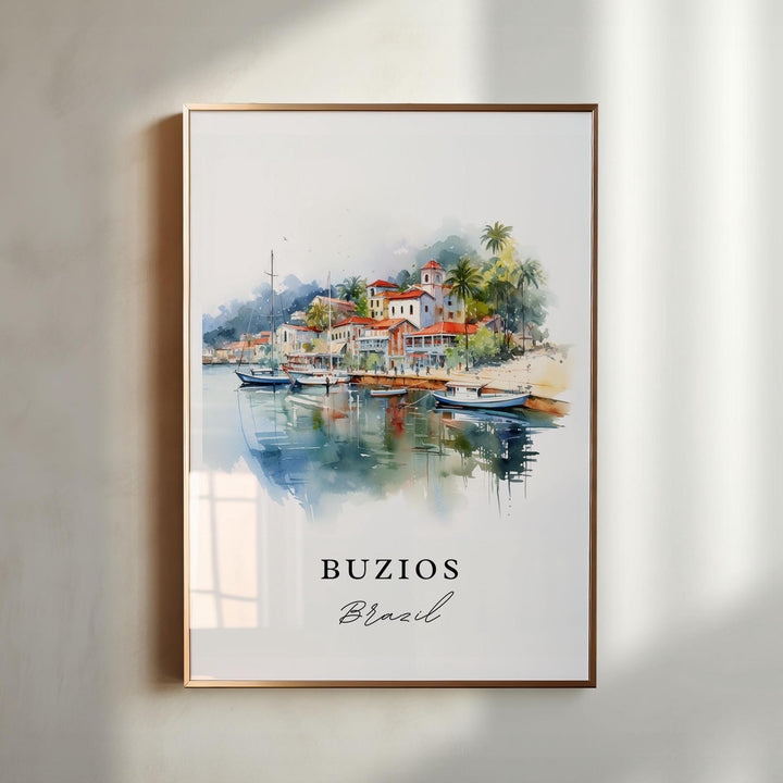 Buzios Wall Art - Brazil Print