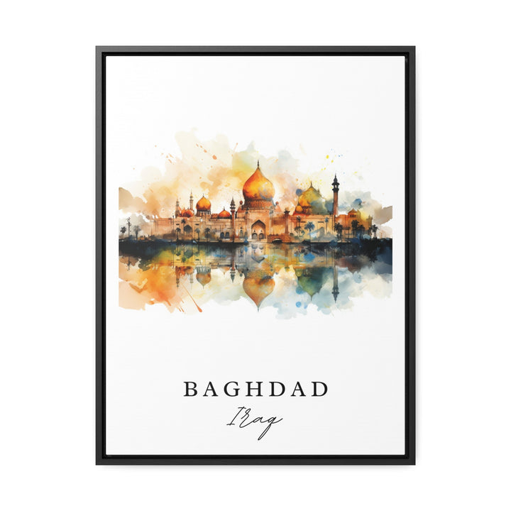 Baghdad Wall Art - Iraq Print