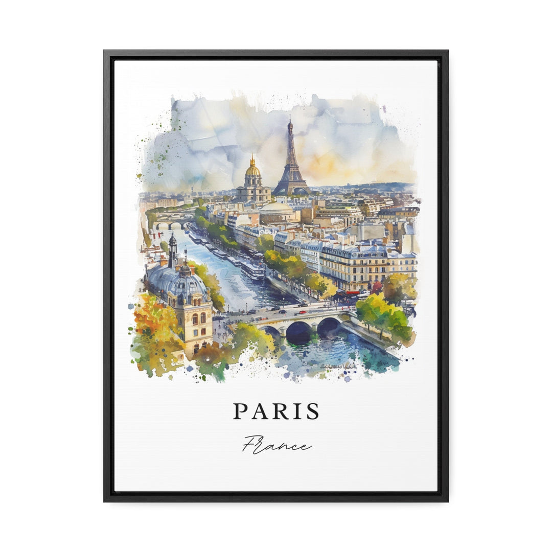 Paris Skyline Art Print, Eiffel Tower Print, Paris Wall Art, France Gift, Travel Print, Travel Poster, Travel Gift, Housewarming Gift