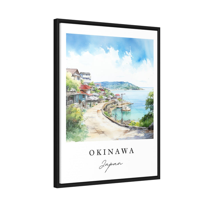 Okinawa Japan wall art - Japan, Okinawa poster, Okinawa Wedding gift, Okinawa Japan Birthday present, Custom Text, Personalized Gift