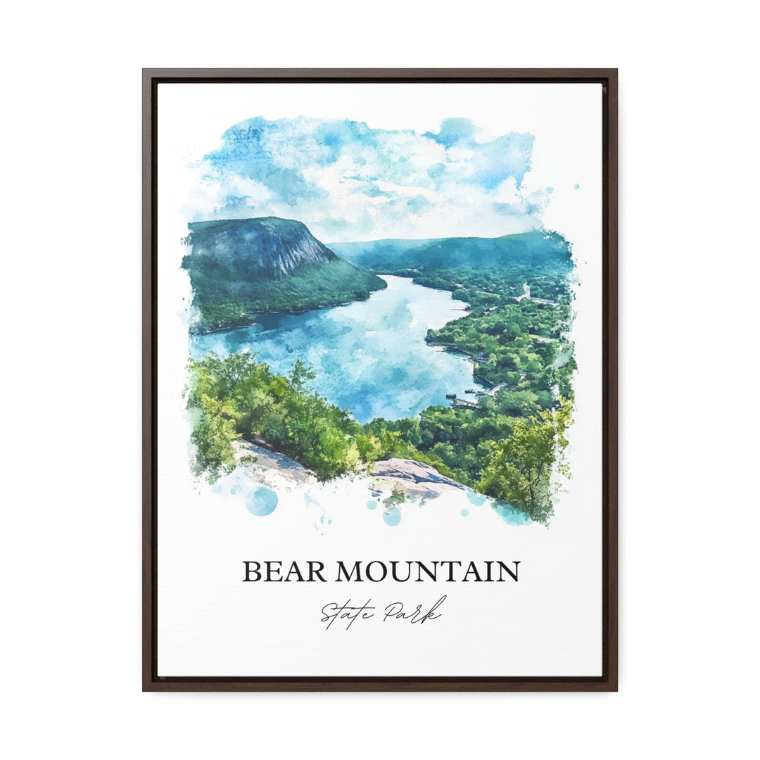 Bear Mountain NY Art, Stony Point NY Print, Hudson Valley Watercolor, Hudson Highlands Gift, Travel Print, Travel Poster, Housewarming Gift