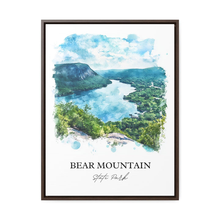 Bear Mountain NY Art, Stony Point NY Print, Hudson Valley Watercolor, Hudson Highlands Gift, Travel Print, Travel Poster, Housewarming Gift