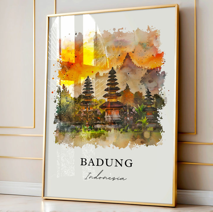 Badung Wall Art - Indonesia Print